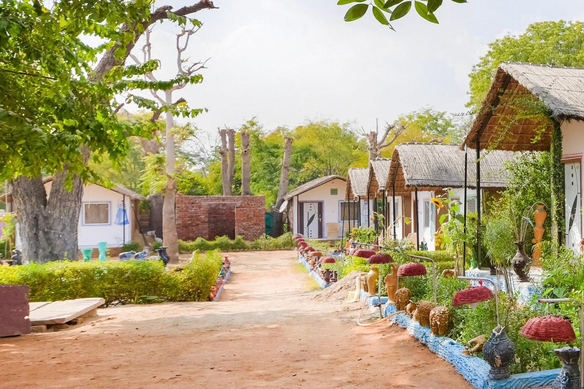 Hotel O Vaishnav Village Camps Pushkar Esterno foto